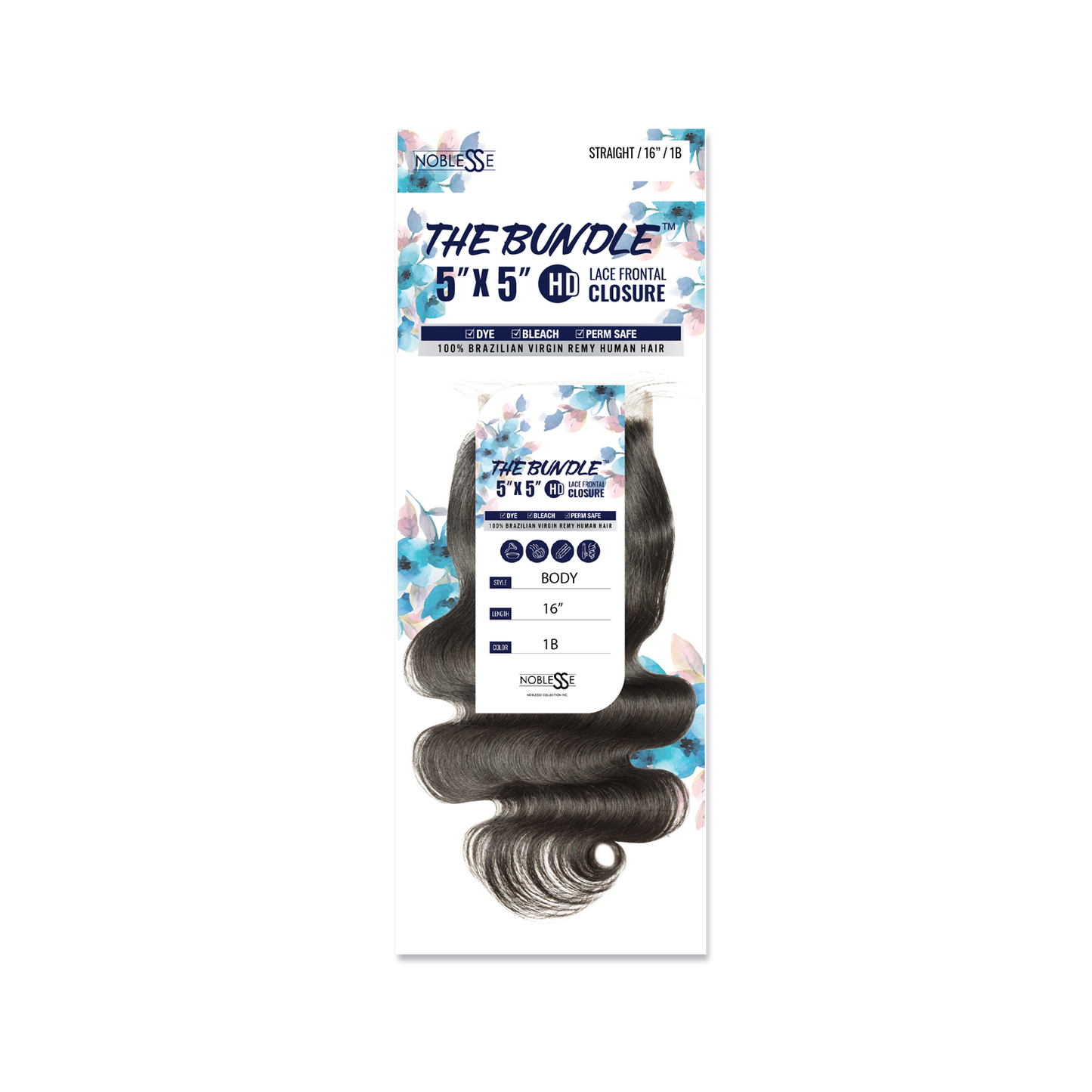 The Bundle 5x5 HD Lace Frontal Closure Body Wave
