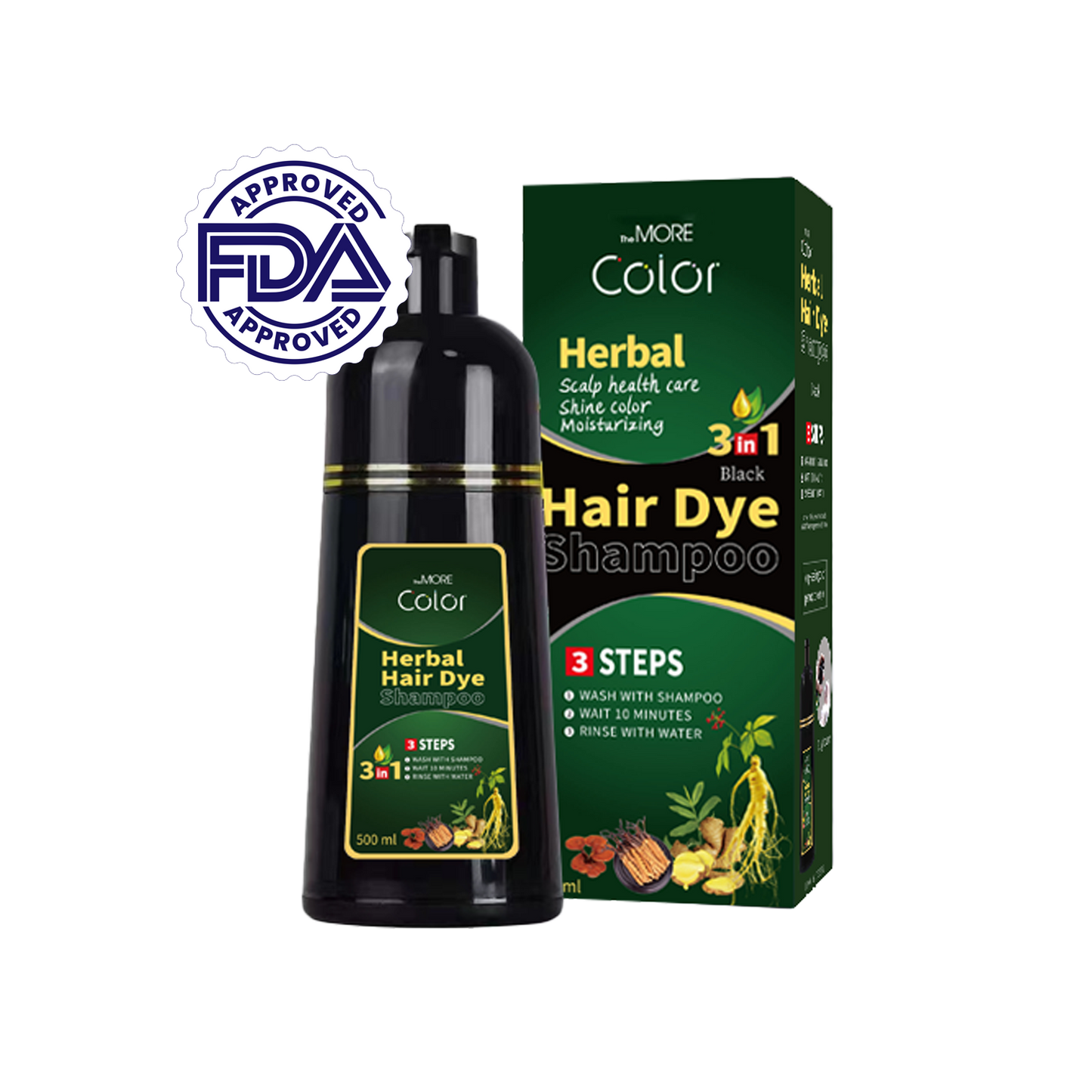 TheMore Color Herbal Hair Dye Shampoo