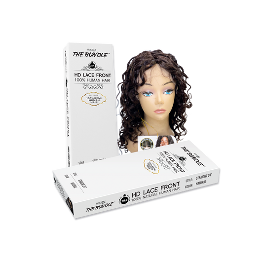 The Bundle 20A HD Deep Part Wig Ocean Curl