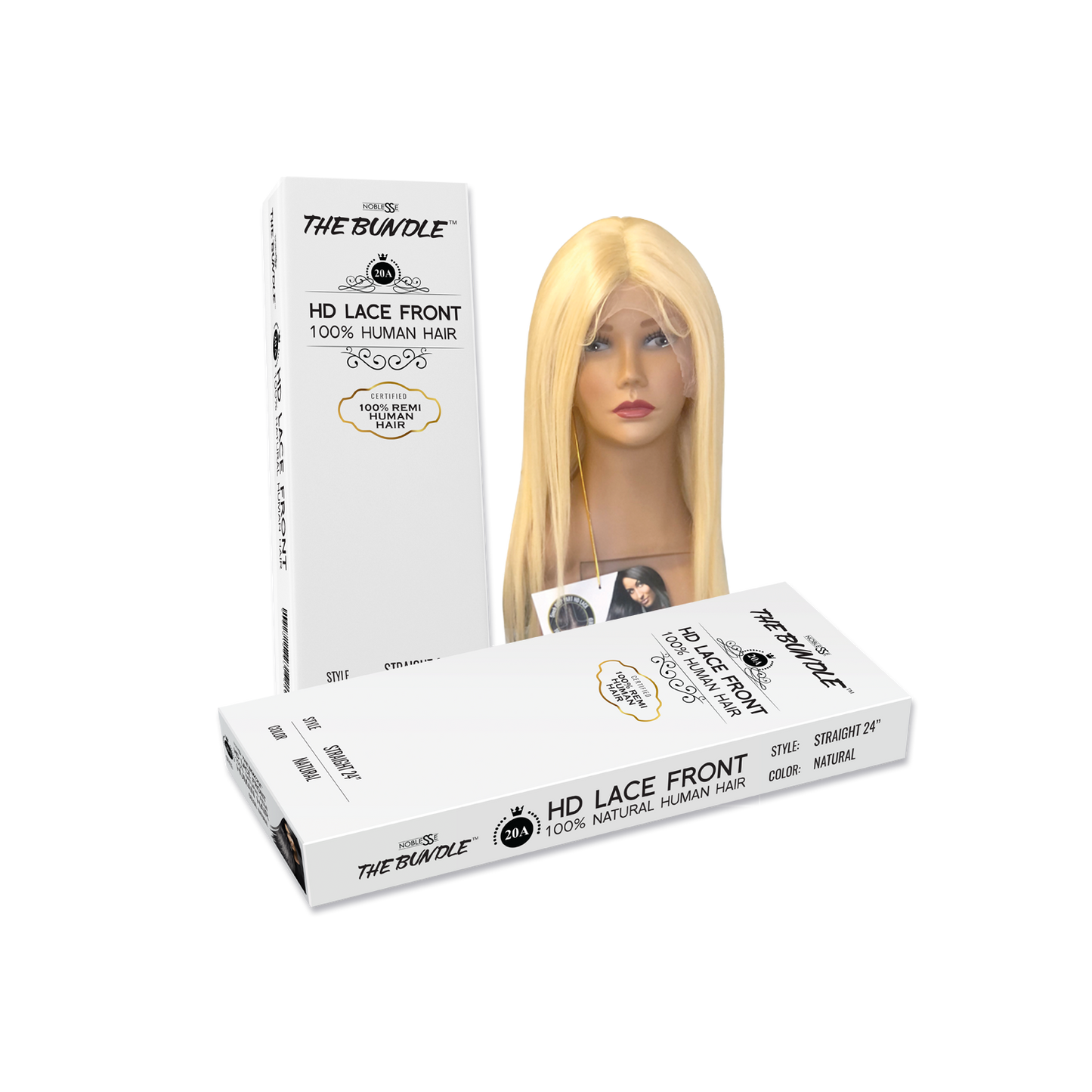 20A HD Deep Part Wig Straight
