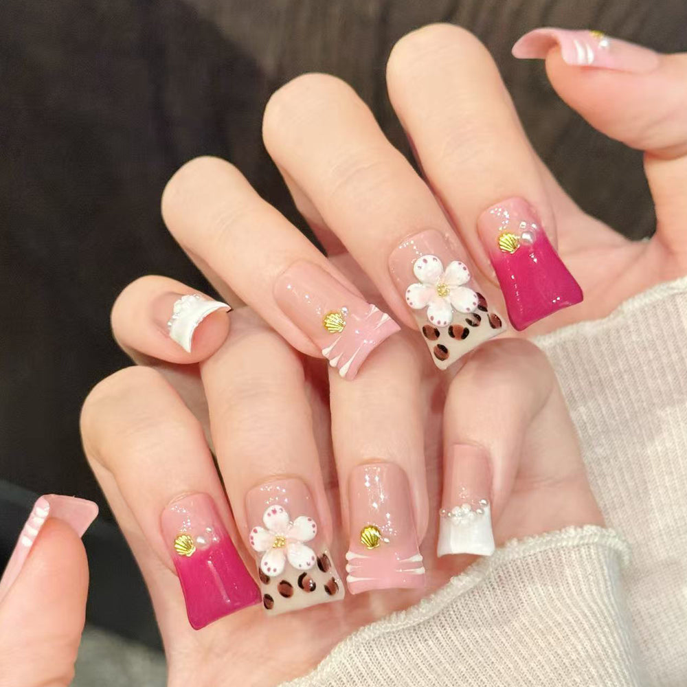 TheMore Crazy 100% Handcrafted Premium Press-On Nails [N060