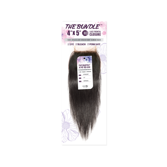 The Bundle 4X5 HD Lace Frontal Closure Straight