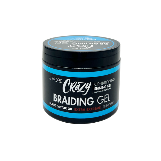 TheMORE Crazy Braiding Gel Black Castor Oil