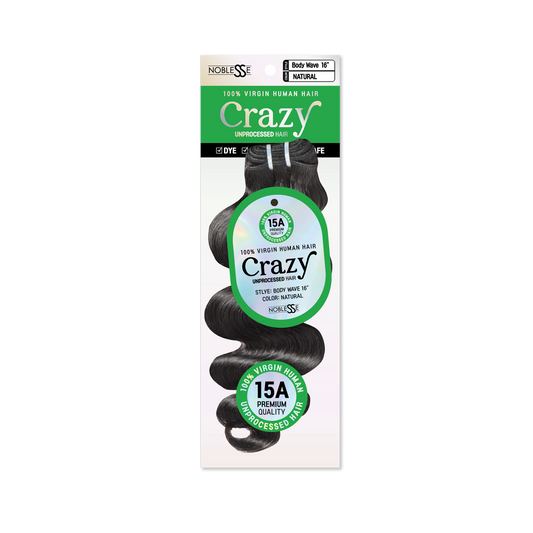 15A Crazy Unprocessed Hair Body Wave