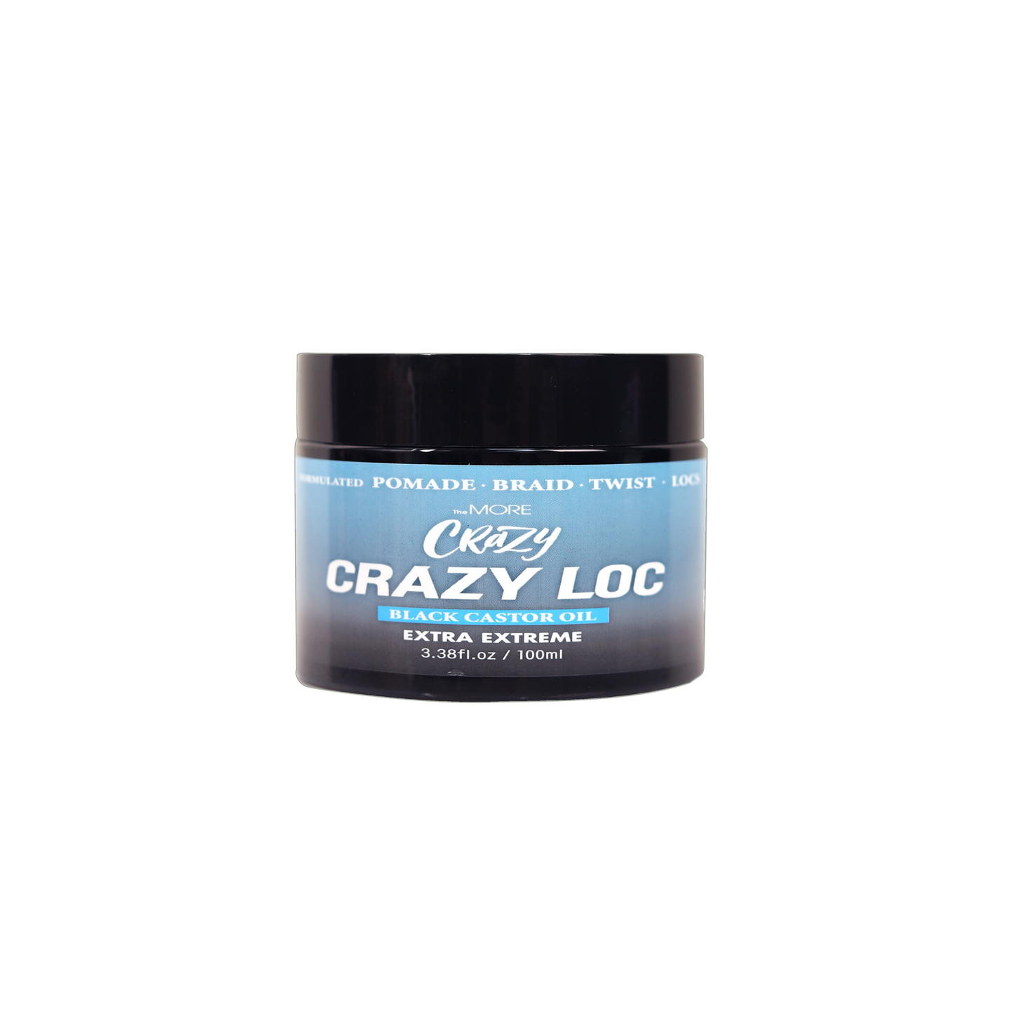 TheMore Crazy Crazy Loc, Extra Extreme Hold Black Castor Oil