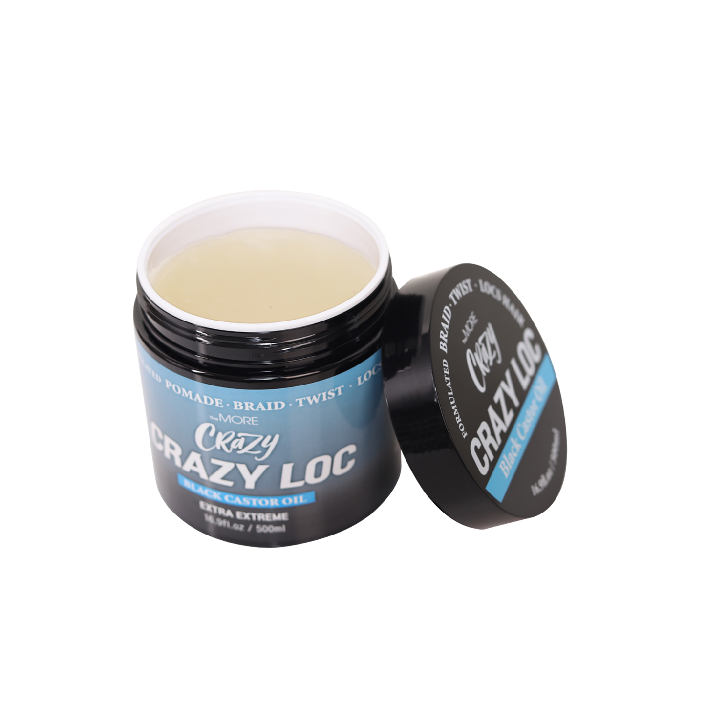 TheMore Crazy Crazy Loc, Extra Extreme Hold Black Castor Oil