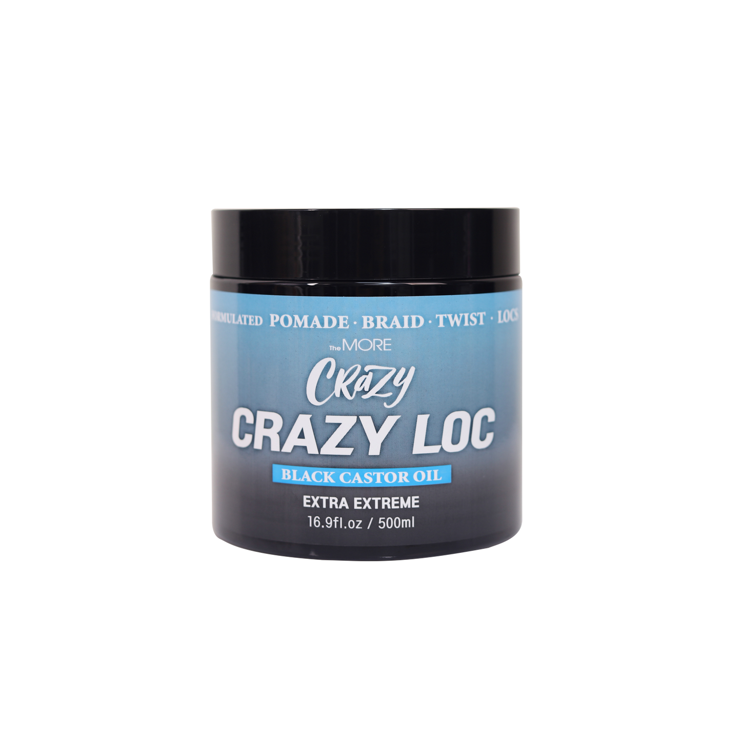 TheMore Crazy Crazy Loc, Extra Extreme Hold Black Castor Oil