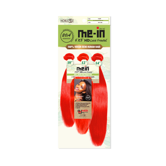 MEIN 20A 6X5 Special Color 3 Bundle with HD Lace Closure Straight