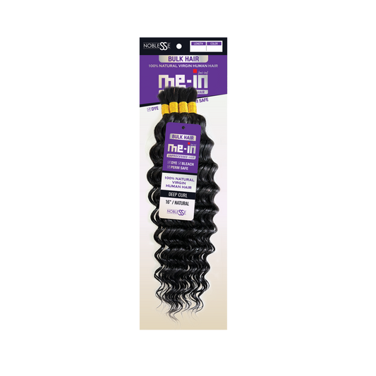 Me-in Unprocessed Bulk Hair Deep Curl