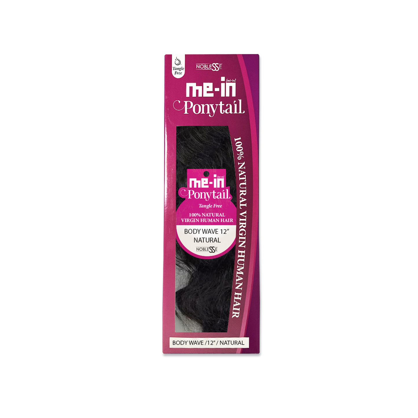 Me-in 100% Virgin Human Hair Ponytail Body Wave