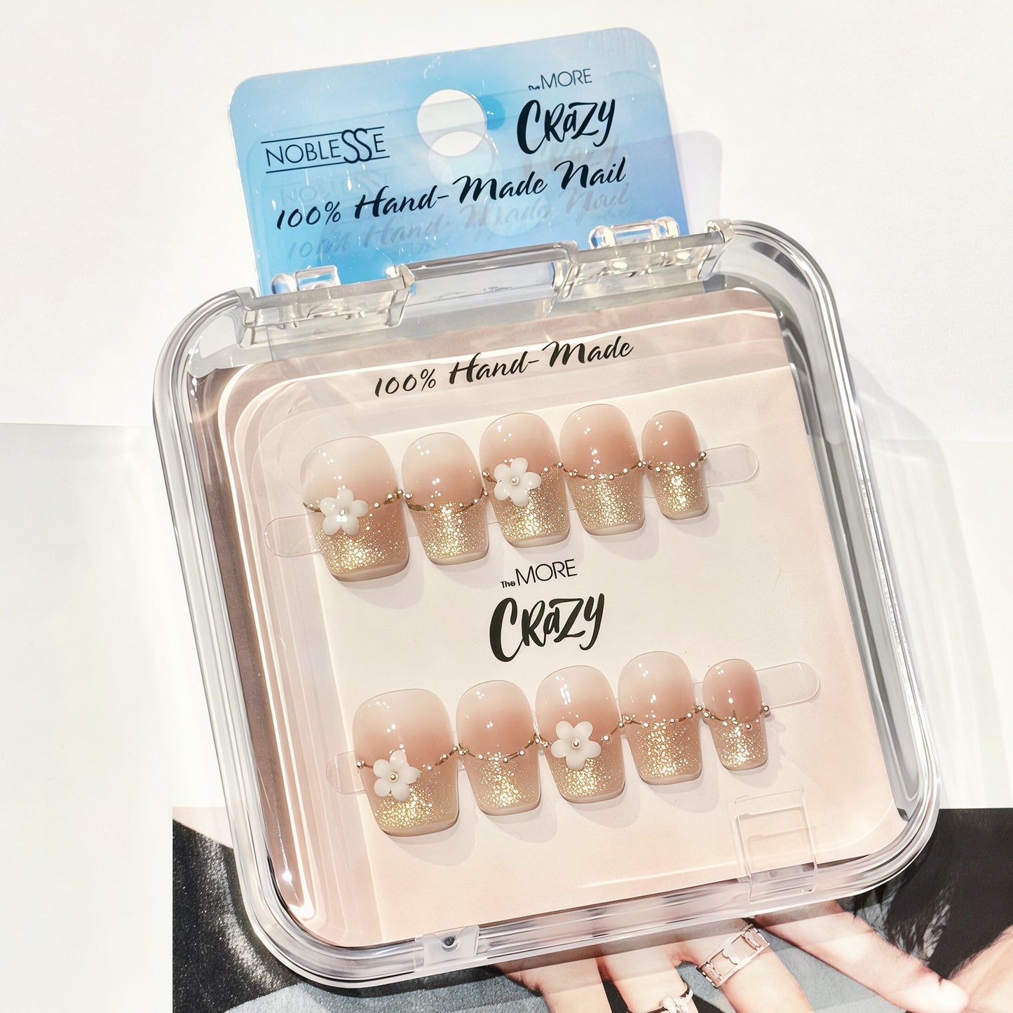 TheMore Crazy 100% Handcrafted Premium Press-On Nails [N100]