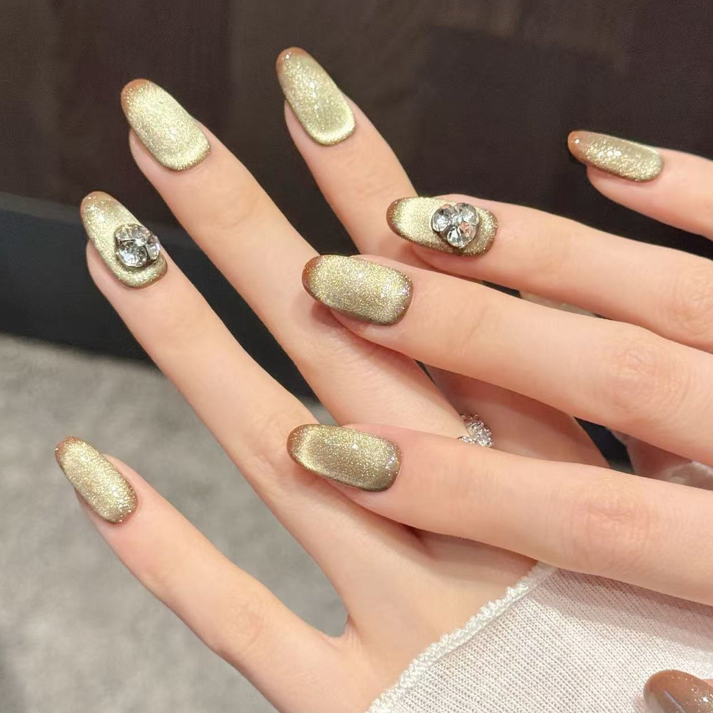 TheMore Crazy 100% Handcrafted Premium Press-On Nails [N001]