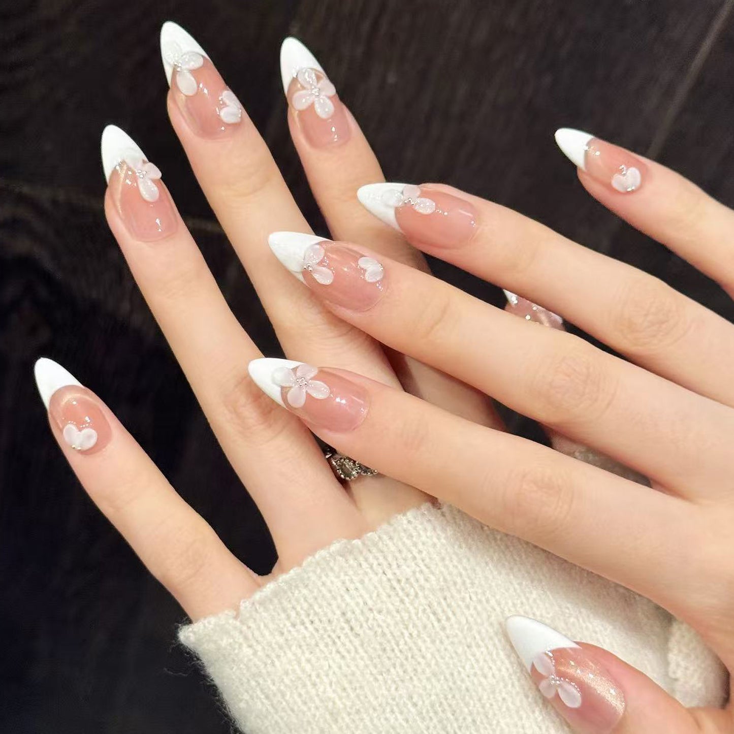 TheMore Crazy 100% Handcrafted Premium Press-On Nails [N004]