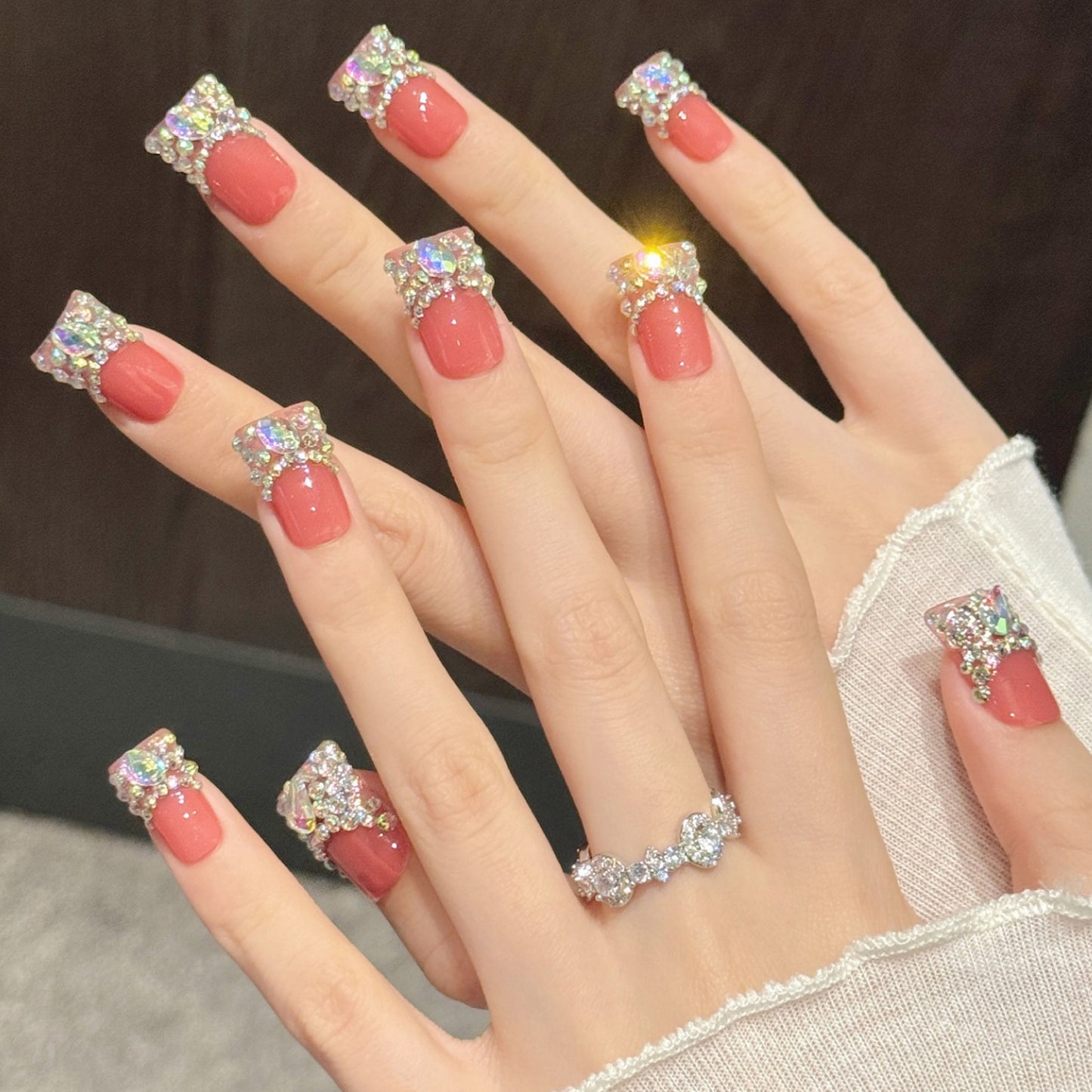 TheMore Crazy 100% Handcrafted Premium Press-On Nails [N005]