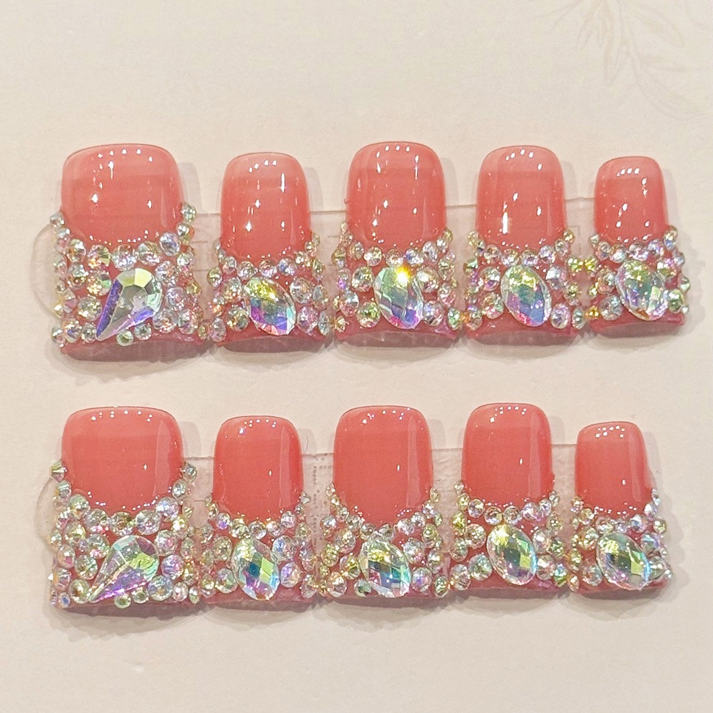 TheMore Crazy 100% Handcrafted Premium Press-On Nails [N005]