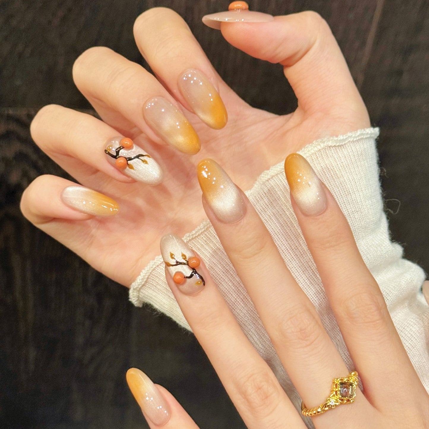 TheMore Crazy 100% Handcrafted Premium Press-On Nails [N008]