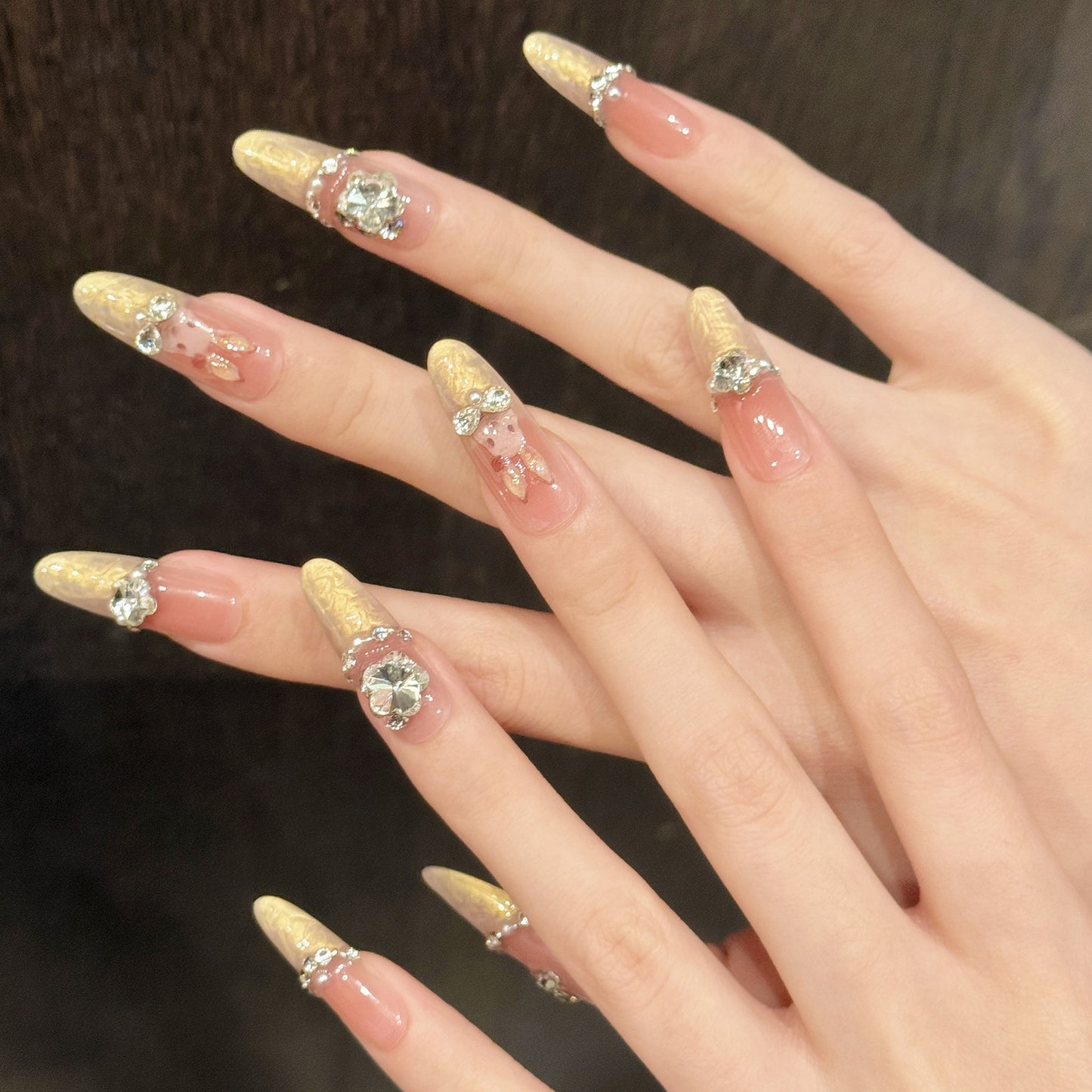 TheMore Crazy 100% Handcrafted Premium Press-On Nails [N011]