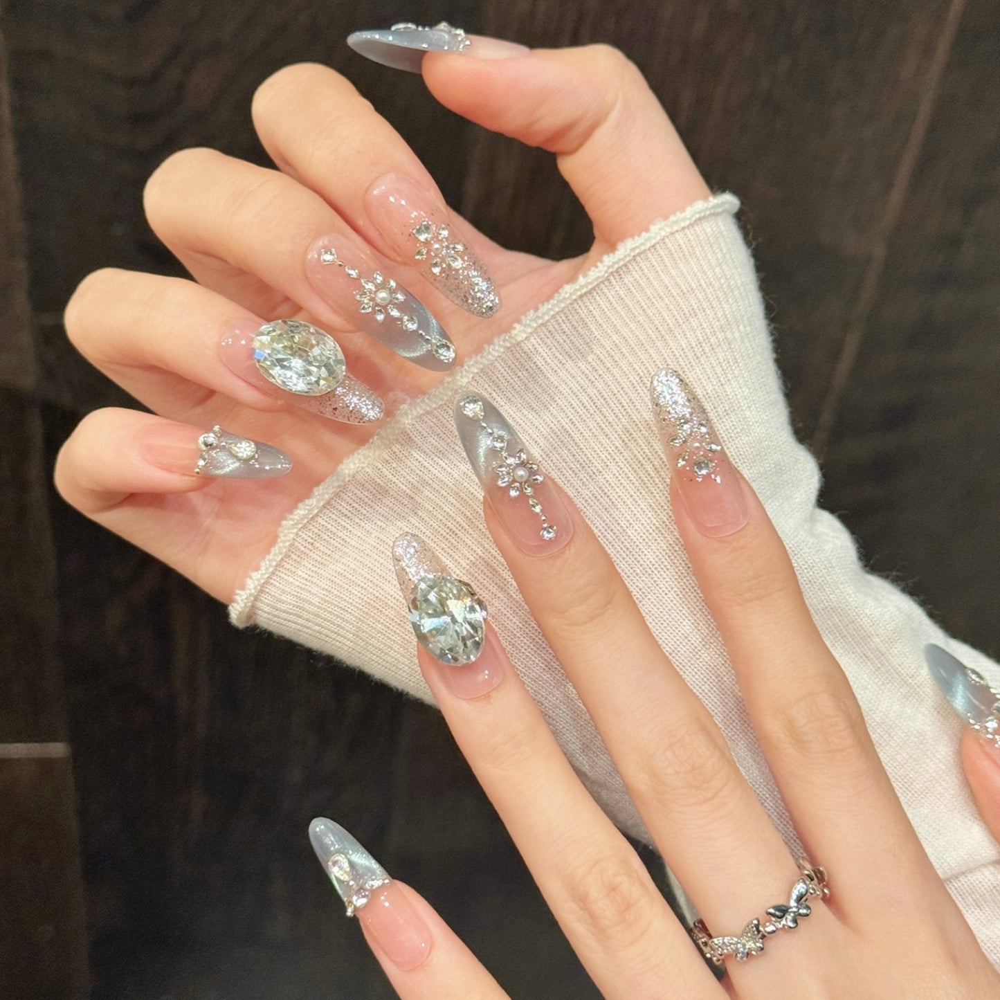 TheMore Crazy 100% Handcrafted Premium Press-On Nails [N013]