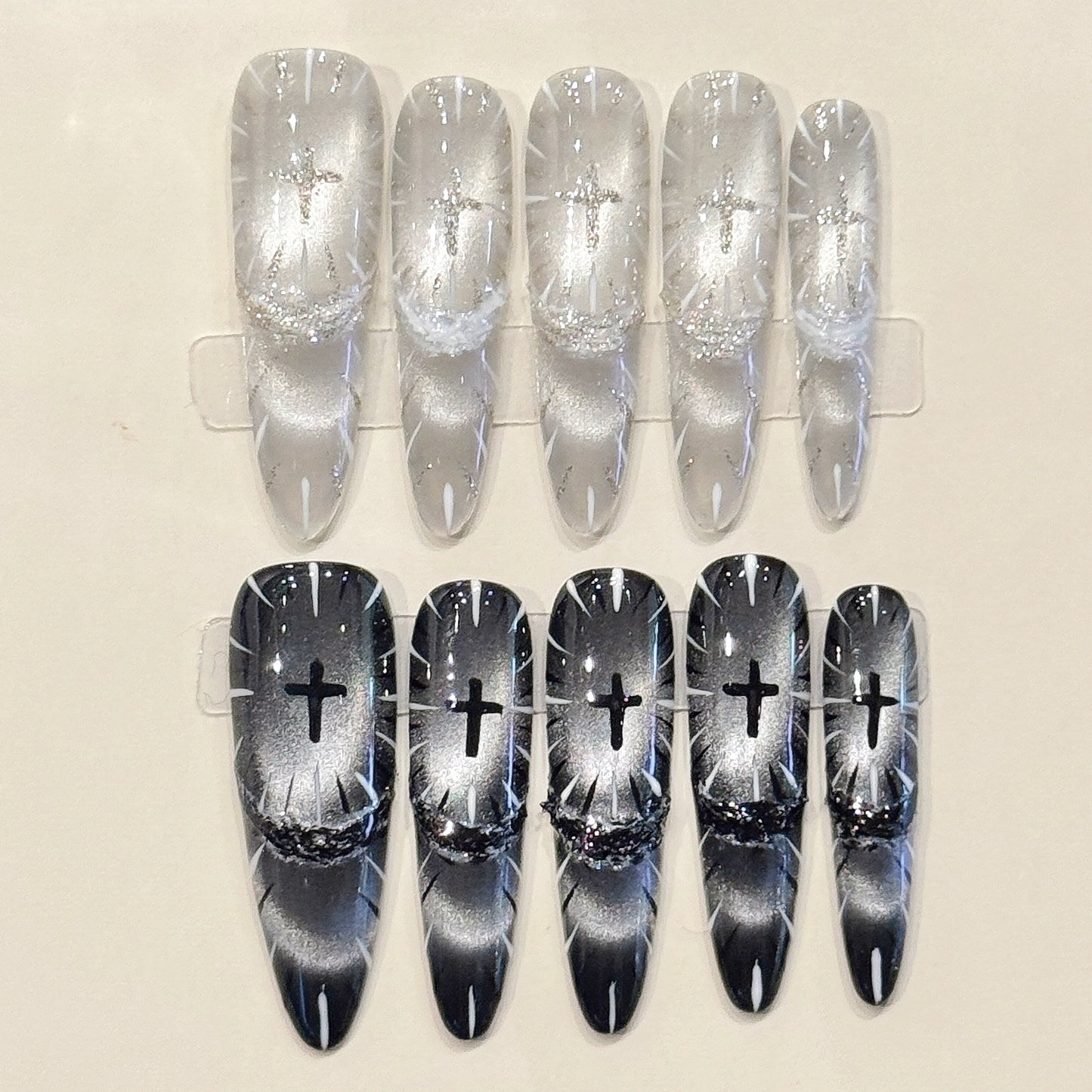 TheMore Crazy 100% Handcrafted Premium Press-On Nails [N023]