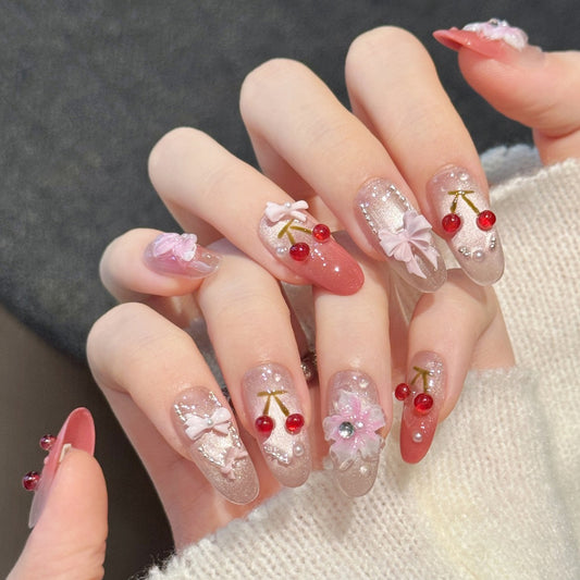 TheMore Crazy 100% Handcrafted Premium Press-On Nails [N039]