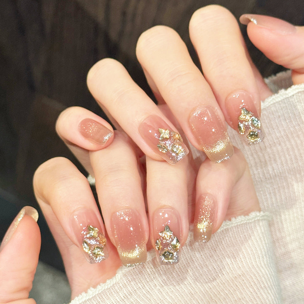 TheMore Crazy 100% Handcrafted Premium Press-On Nails [N047]