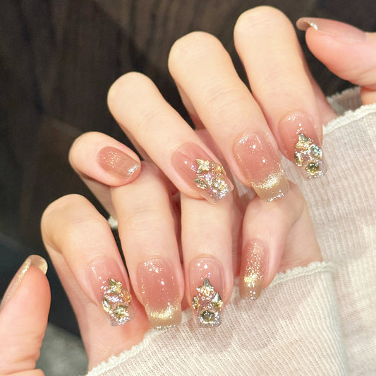 TheMore Crazy 100% Handcrafted Premium Press-On Nails [N047]