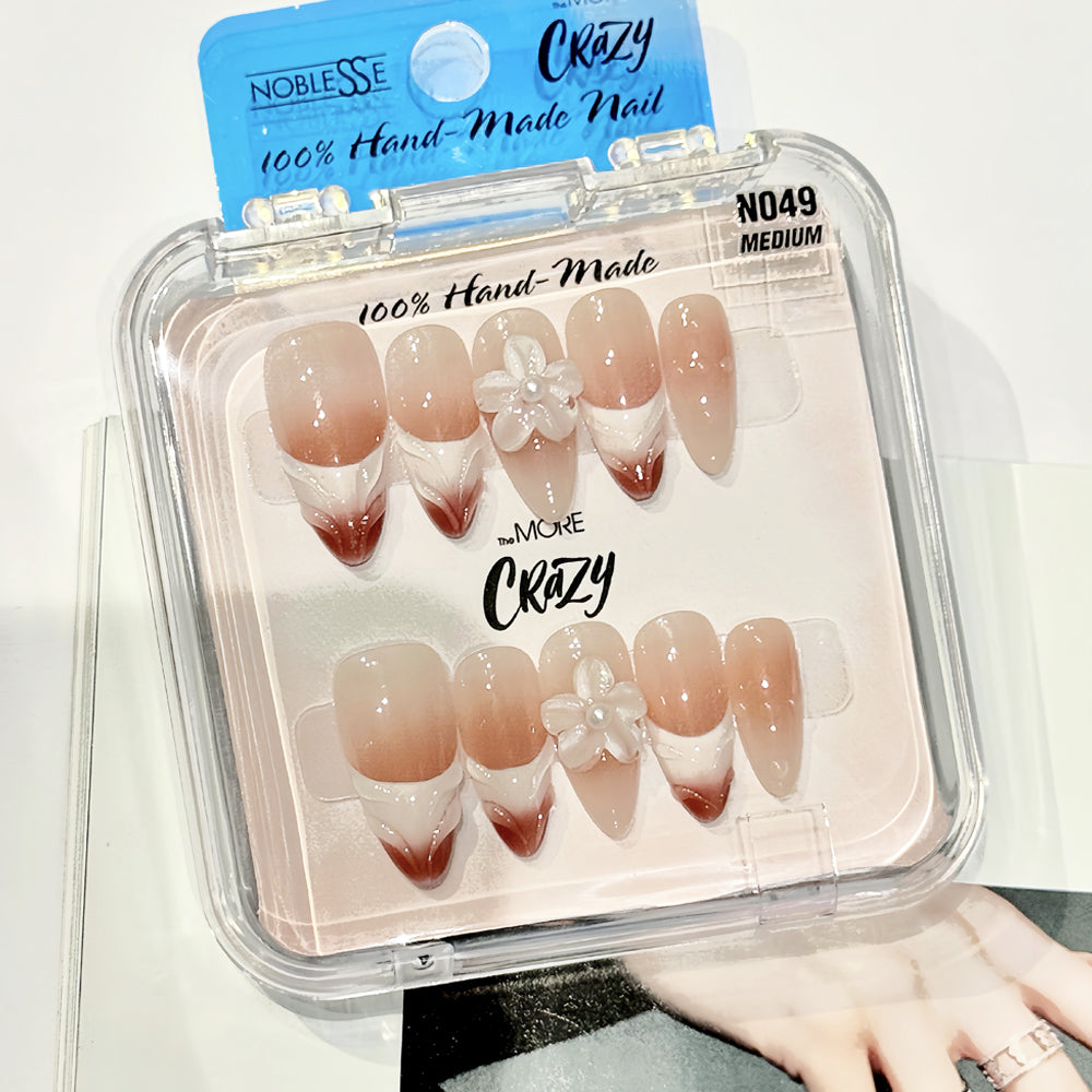 TheMore Crazy 100% Handcrafted Premium Press-On Nails [N049]