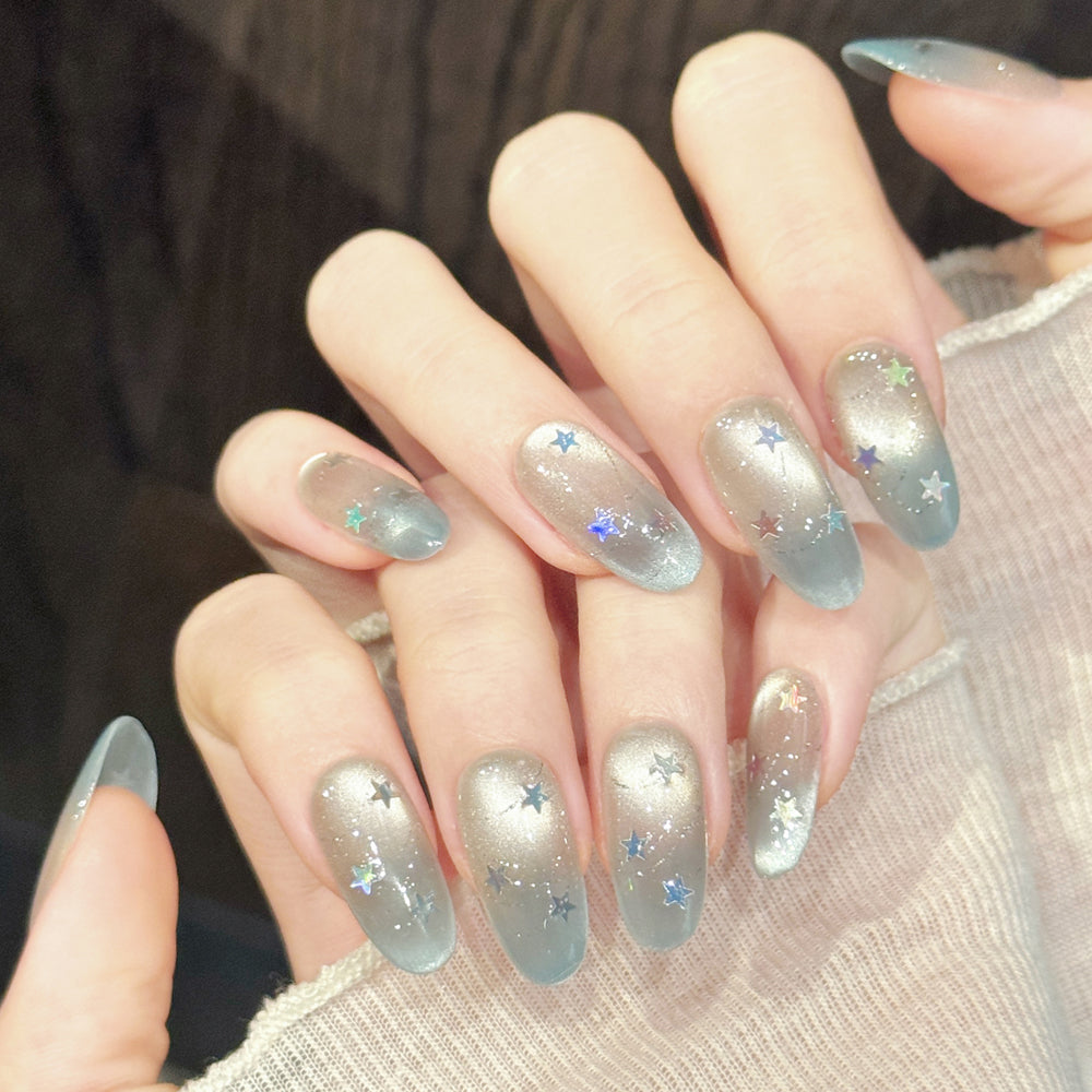 TheMore Crazy 100% Handcrafted Premium Press-On Nails [N050]