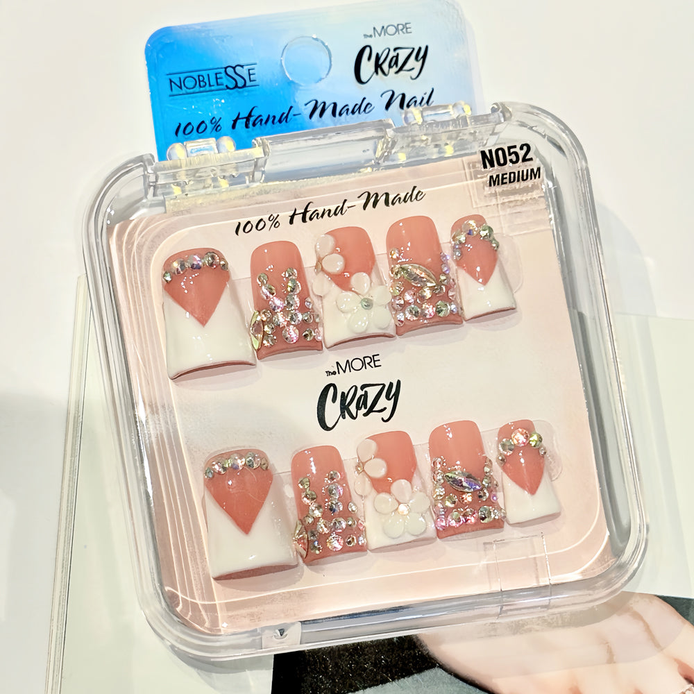 TheMore Crazy 100% Handcrafted Premium Press-On Nails [N052]