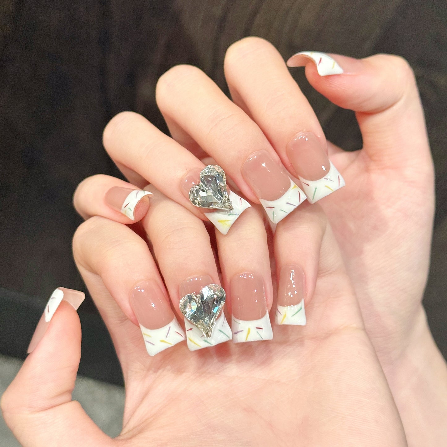 TheMore Crazy 100% Handcrafted Premium Press-On Nails [N062]