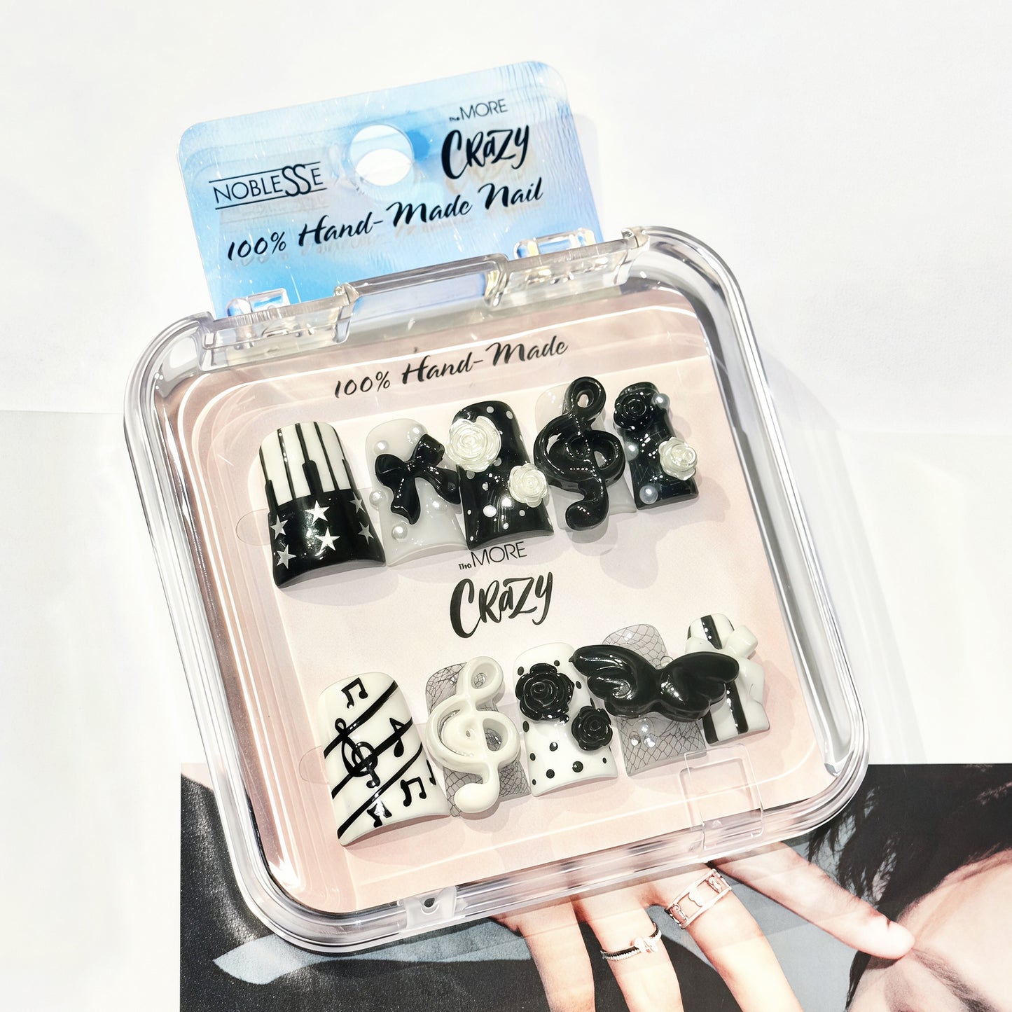 TheMore Crazy 100% Handcrafted Premium Press-On Nails [N067]