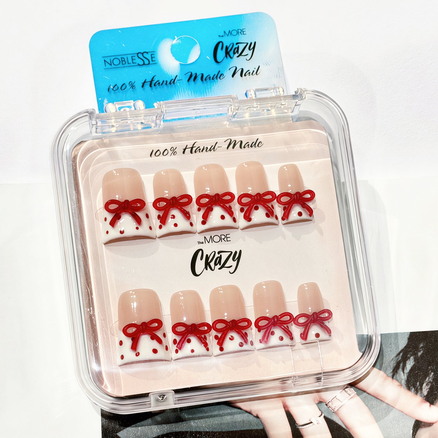 TheMore Crazy 100% Handcrafted Premium Press-On Nails [N072]