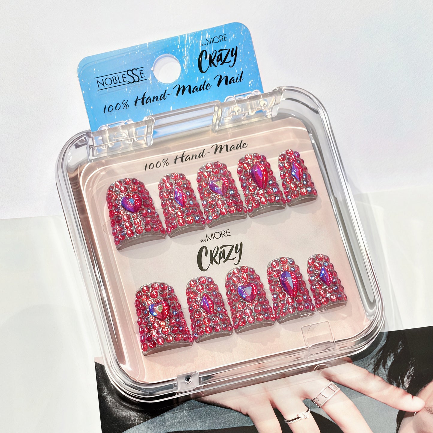 TheMore Crazy 100% Handcrafted Premium Press-On Nails [N079]