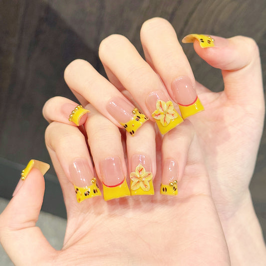TheMore Crazy 100% Handcrafted Premium Press-On Nails [N081]