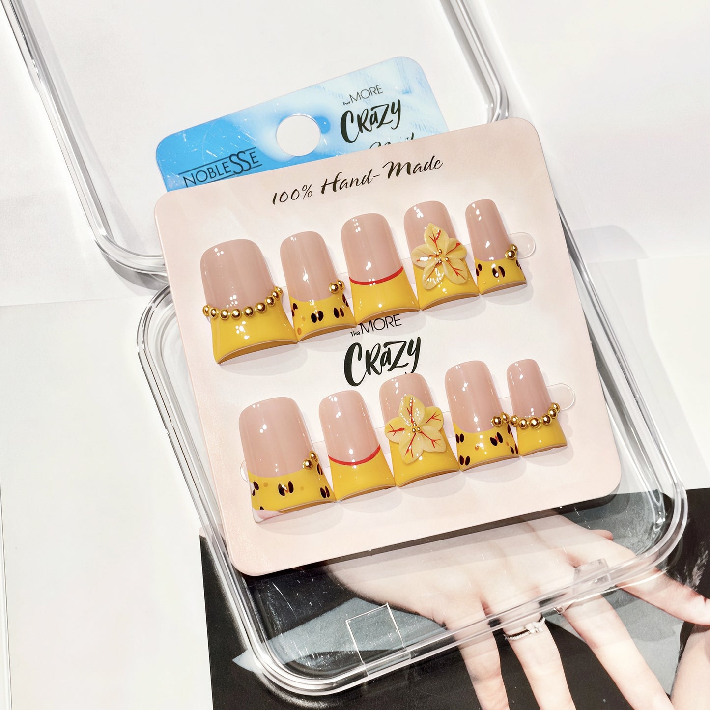 TheMore Crazy 100% Handcrafted Premium Press-On Nails [N081]