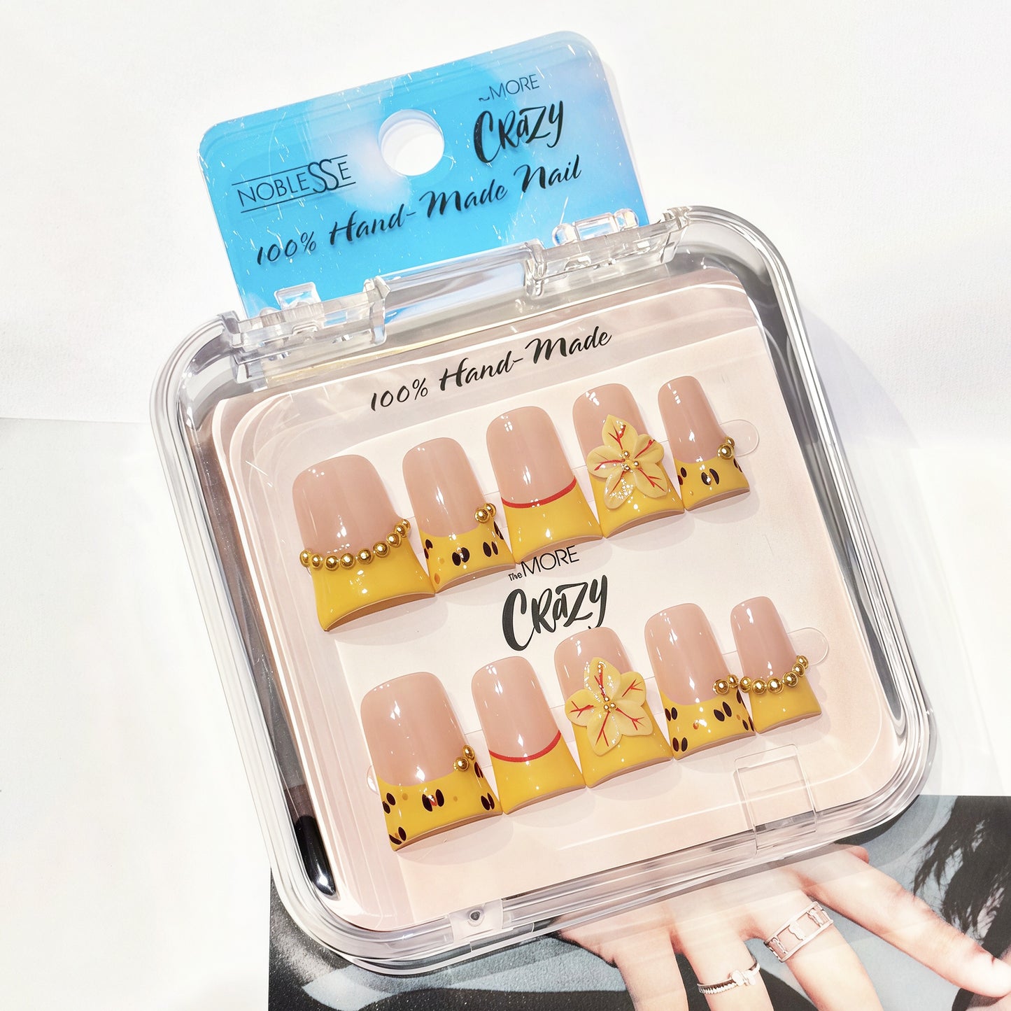TheMore Crazy 100% Handcrafted Premium Press-On Nails [N081]