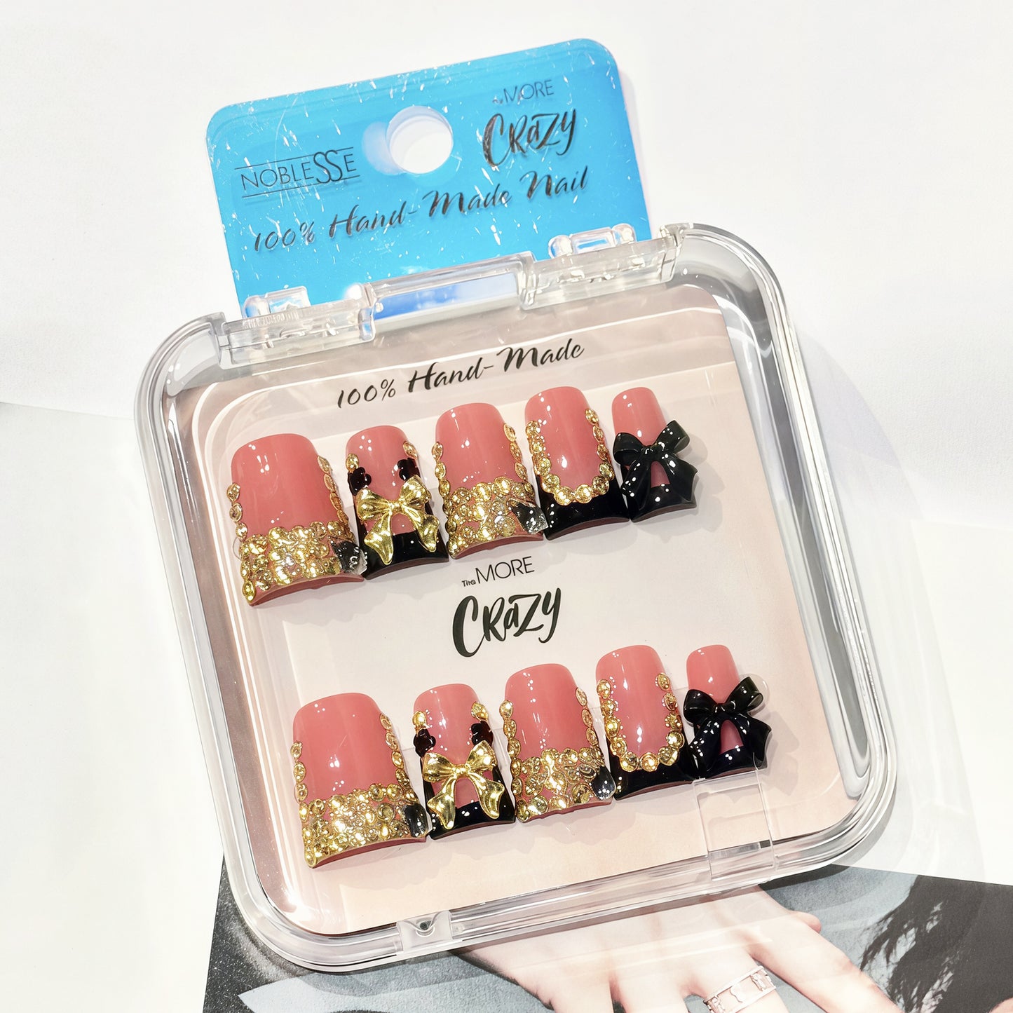 TheMore Crazy 100% Handcrafted Premium Press-On Nails [N084]