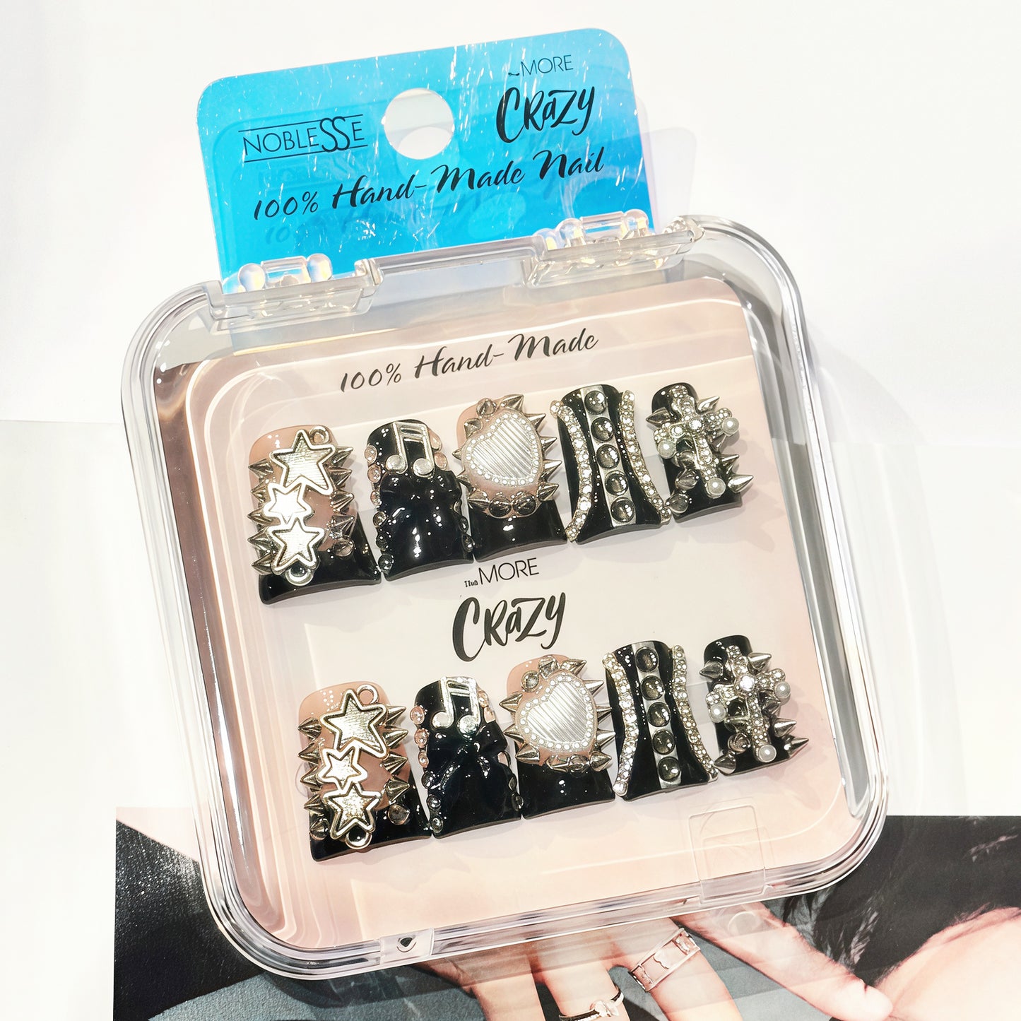 TheMore Crazy 100% Handcrafted Premium Press-On Nails [N087]