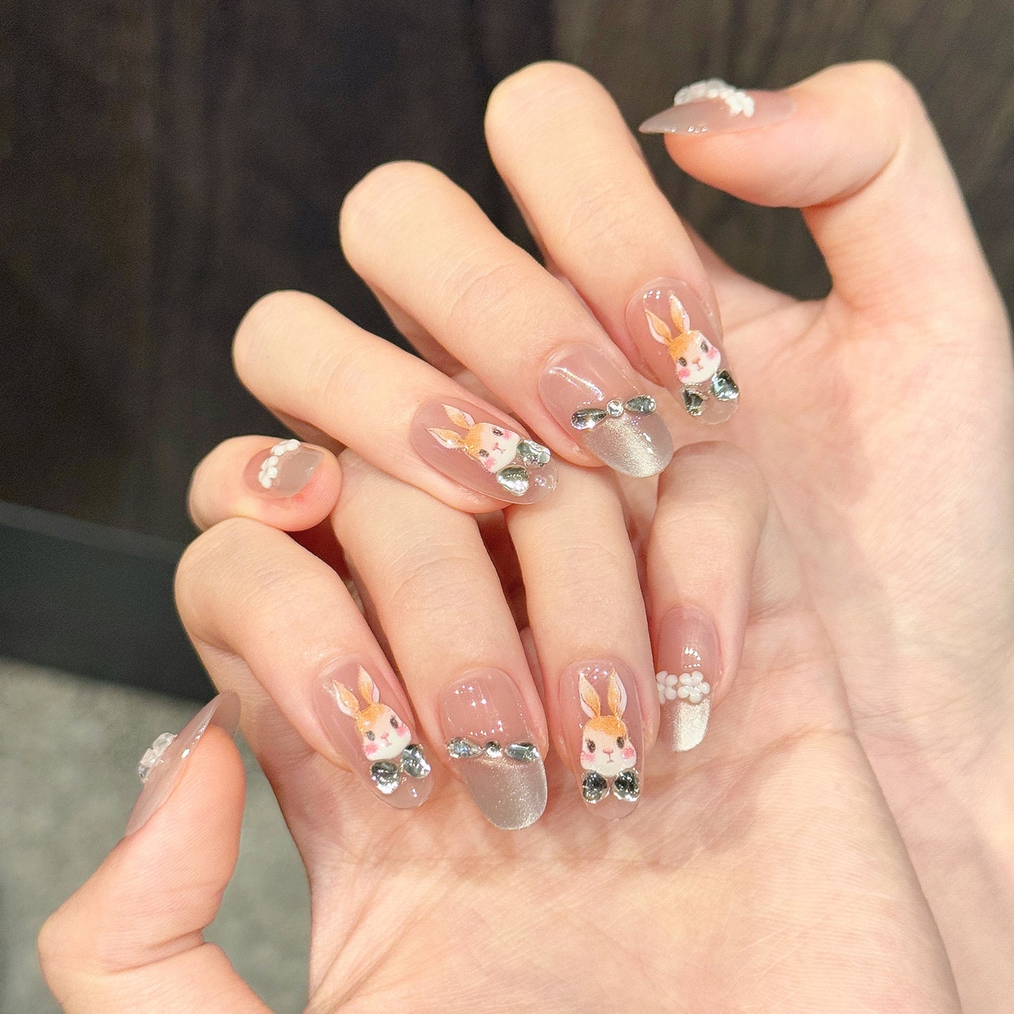 TheMore Crazy 100% Handcrafted Premium Press-On Nails [N092]