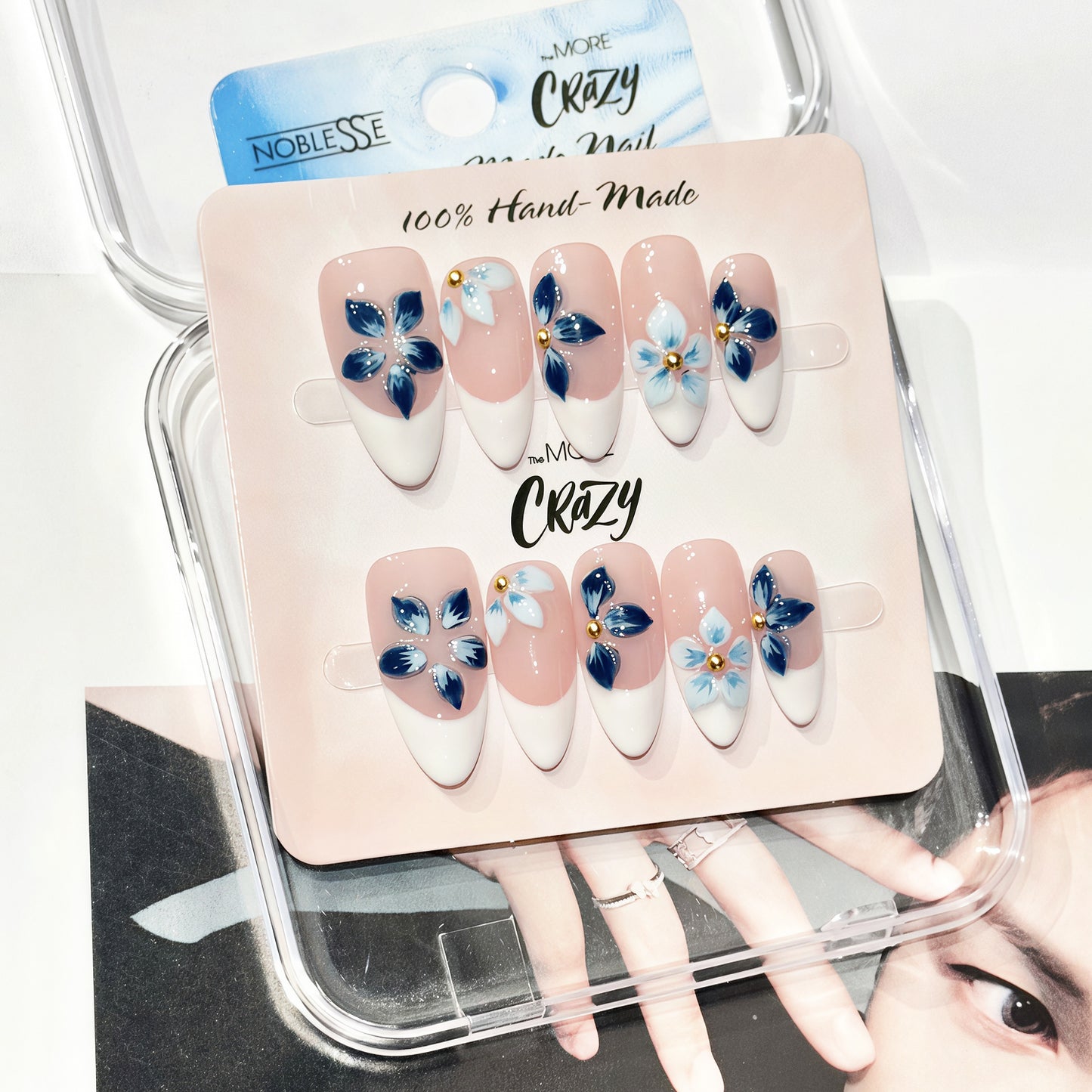 TheMore Crazy 100% Handcrafted Premium Press-On Nails [N093]