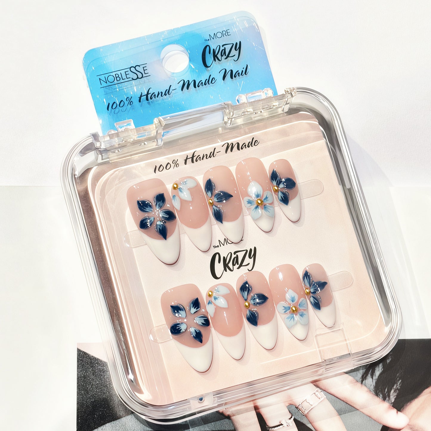 TheMore Crazy 100% Handcrafted Premium Press-On Nails [N093]