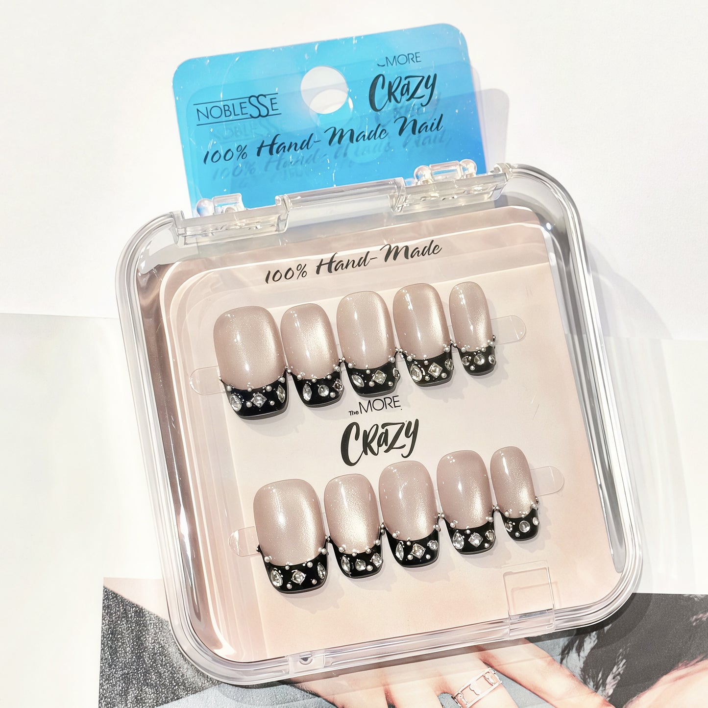 TheMore Crazy 100% Handcrafted Premium Press-On Nails [N096]