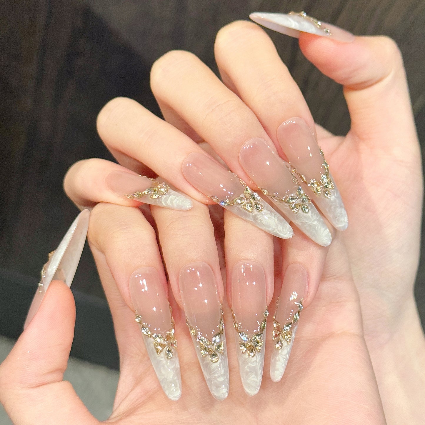 TheMore Crazy 100% Handcrafted Premium Press-On Nails [N097]