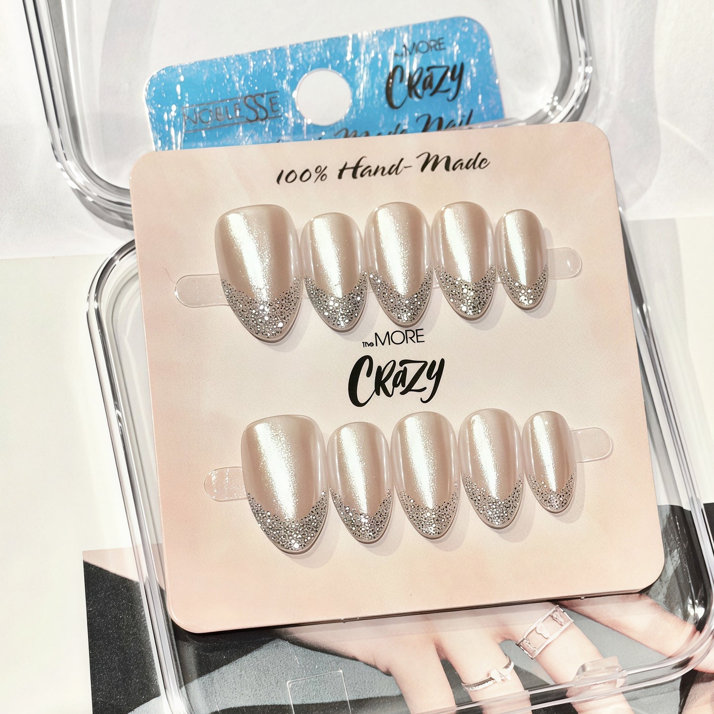 TheMore Crazy 100% Handcrafted Premium Press-On Nails [N099]