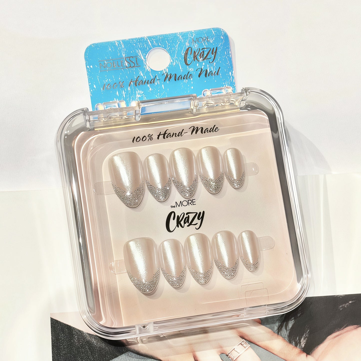 TheMore Crazy 100% Handcrafted Premium Press-On Nails [N099]